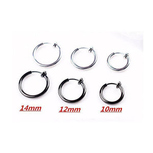 Boucles d'oreilles septum sans piercing (2 paires)