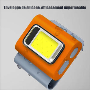 Lampe frontale magnétique multifonctionnelle