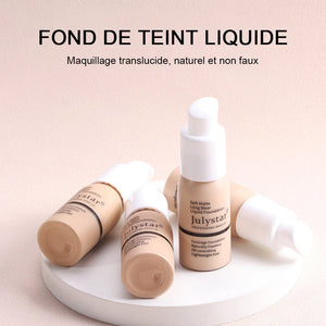 Fond de teint liquide mat et soyeux