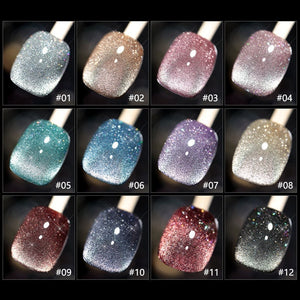 VERNIS À ONGLES ŒIL DE CHAT LASER DIAMANTÉ