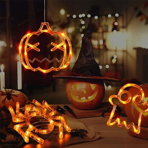 Lumière LED à ventouse pour Halloween décorative d'ambiance