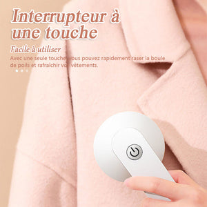 Extracteur de boules de poil rechargeable