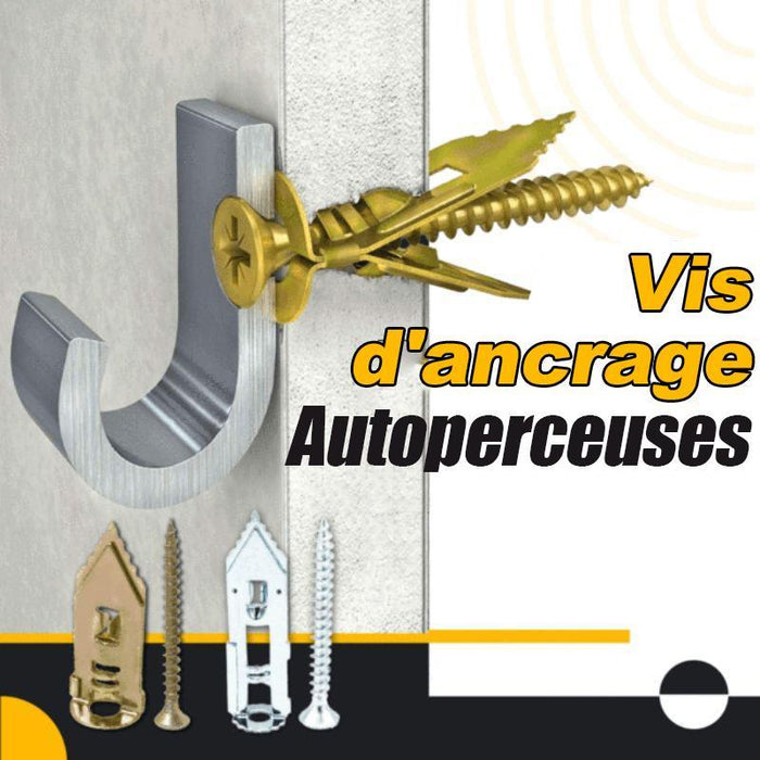 Vis d'ancrage auto-perceuses