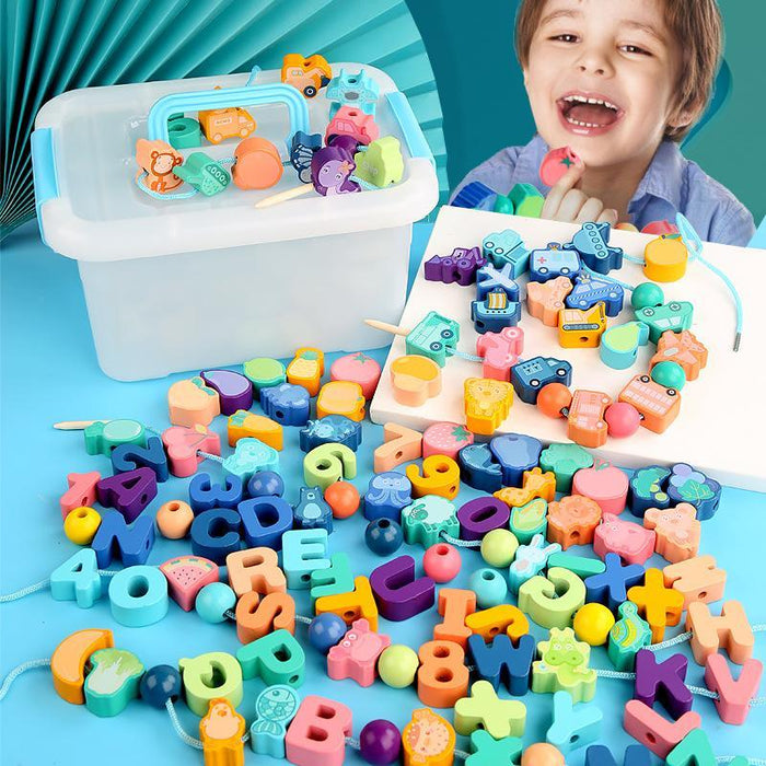 Blocs de construction perles éducatifs pour enfants