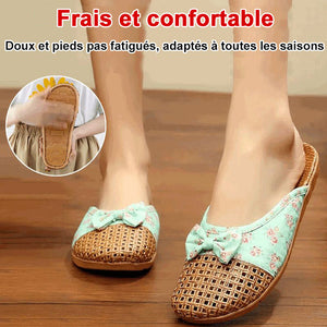 Sandales confortables en tressé