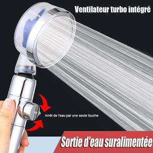 Douche à filtre rotative