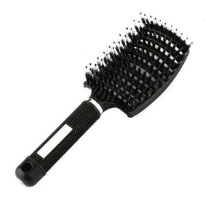 Brosse à cheveux en nylon à poils