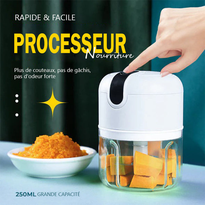 Processeur de nourriture rapide et facile