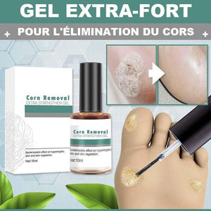 Gel extra-fort pour l'élimination du cors et des verrues