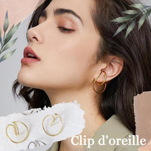 Boucles d'oreilles géométriques minimalistes