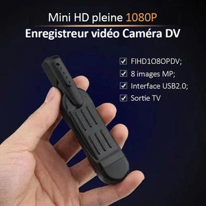 Caméra vidéo HD facile à transporter