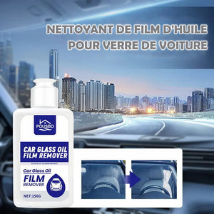 Nettoyant de film d'huile pour verre automobile