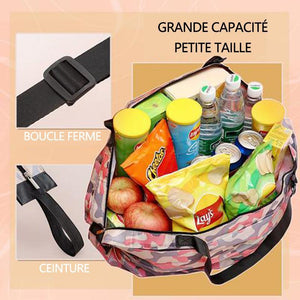 Sac de courses pliable