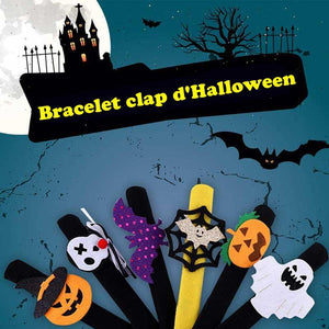 Bracelet clap d'Halloween 2 pièces (Acheter 1 en obtenir 1 gratuitement)