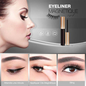 Ensemble Eyeliner Magnétique et Cils