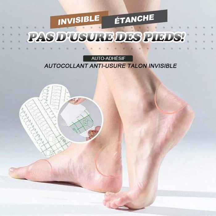 Autocollant anti-usure invisible pour talon (50 pièces)