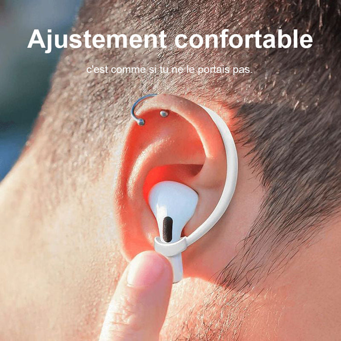 Ecouteurs anti-chute et support Airpod--Achetez 1 obtenez 1 gratuit (2 paires)