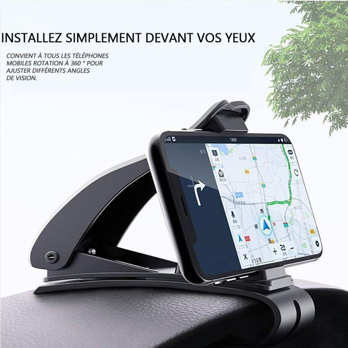 Support universel pour téléphone de voiture (rotation  à 360°)