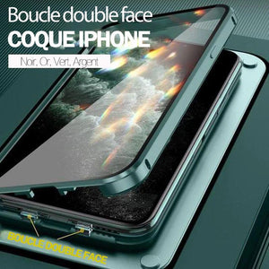 Etui iphone à boucle double face