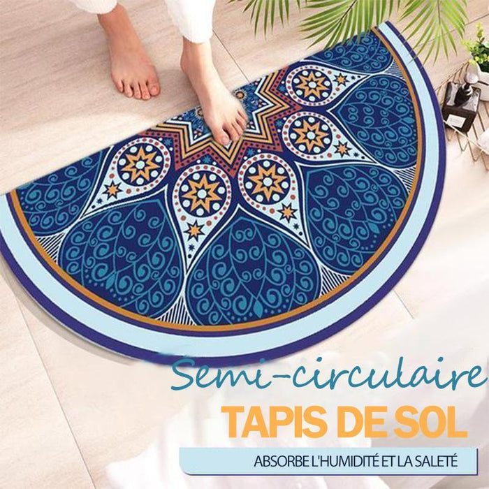 Tapis de sol semi-circulaire