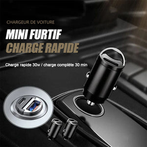 30W Chargeur de voiture rapide