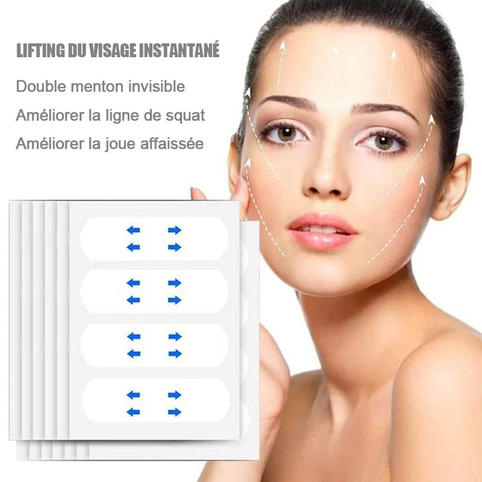 Ruban pour lifting du visage invisible