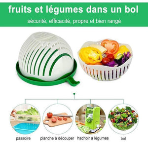 Salade Coupeur Bol - terminer une salade en 60 secondes