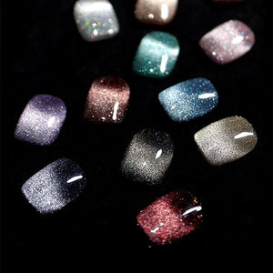 VERNIS À ONGLES ŒIL DE CHAT LASER DIAMANTÉ