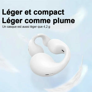 Casque à conduction osseuse sans fil Bluetooth