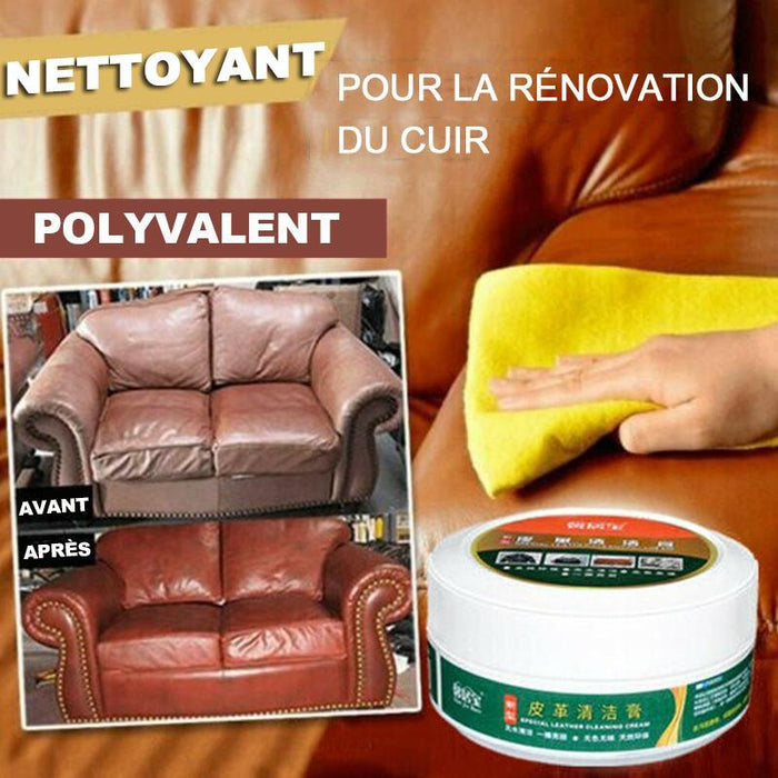 Nettoyant multifonctionnel pour la rénovation du cuir