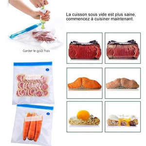 Sac de conservation sous vide Scellable