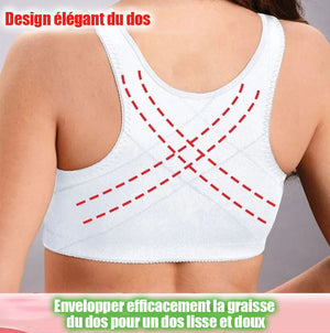 Soutien-gorge de sport avec fermeture frontale