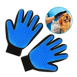 Gants pour peigner les poils d'animaux de compagnie