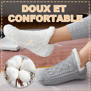 (Cadeau de Noël) Chaussettes et chaussures épaisses et rembourrées