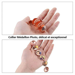 Collier Médaillon Photo - Achetez-en 1 et Obtenez-en 1 GRATUIT!