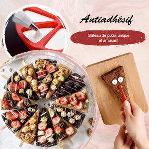 Moule à gâteau antiadhésif en silicone triangulaire