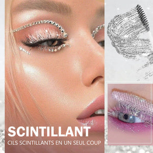 Mascara scintillant à paillettes