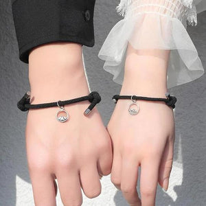 Bracelets tressés pour couples