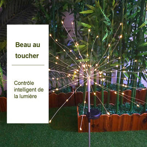 Lampes LED Feu d'artifice Solaire