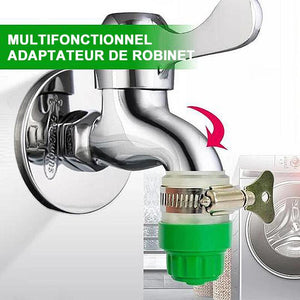 Adaptateur de connexion de robinet multifonctionnel