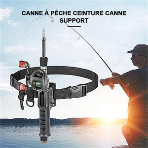 Dispositif d'insertion de canne à pêche