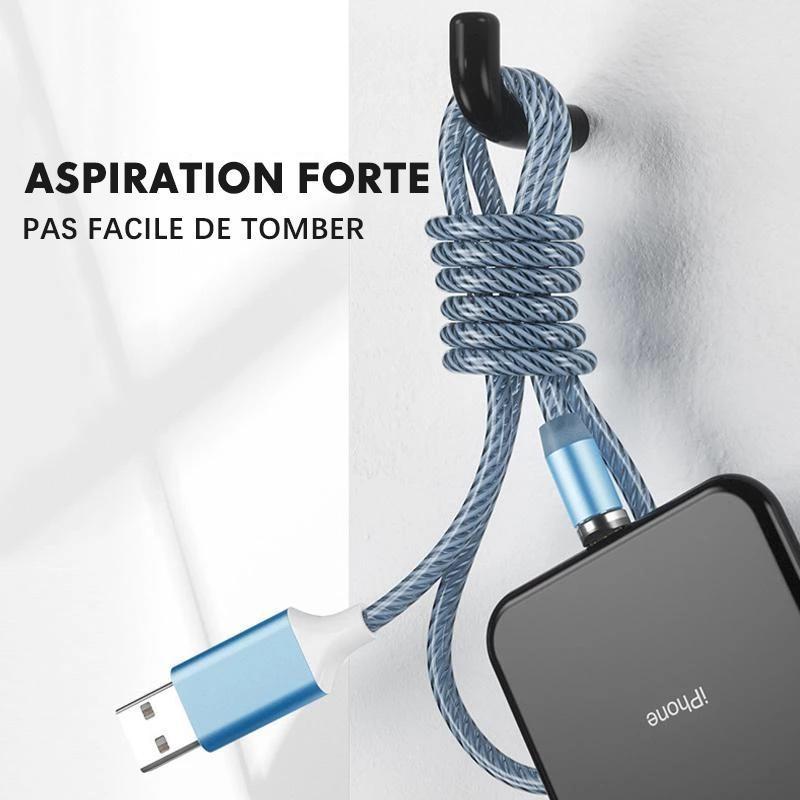 Câble De Charge USB Magnétique 5V 1000mA Compatible COROS Ceinture Cardiofréquencemètre 1M