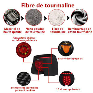 Sous-vêtement de fibre de tourmaline pour hommes