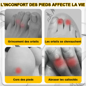 Protecteurs d'orteils en silicone