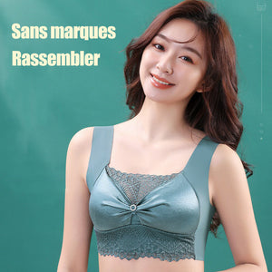 Soutien-gorge en dentelle sans armatures