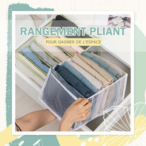 Organisateur pour rangement des vêtements