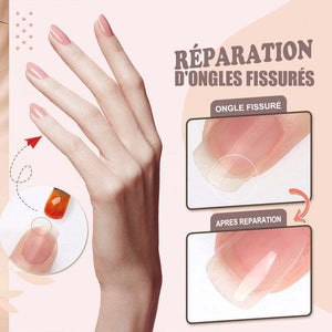 Gel de réparation et d'allongement pour ongles