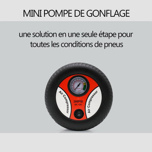 Mini-pompe de gonflage Polyvalent