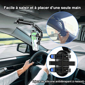 Support de téléphone pour voiture multifonctionnel