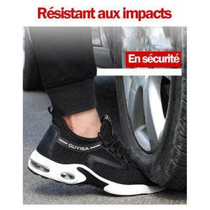 Chaussures de protection à embout en acier de sécurité au travail